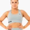 Ryderwear Seamless Staples Sports Bra - Seafoam Marl