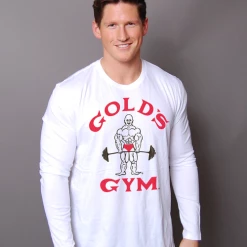 Gold's Gym Men's Longsleeve - White