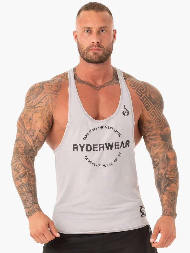 Ryderwear Duty Stringer T-Back - Smoke Grey 1 Ryderwear Duty Stringer T-Back - Smoke Grey