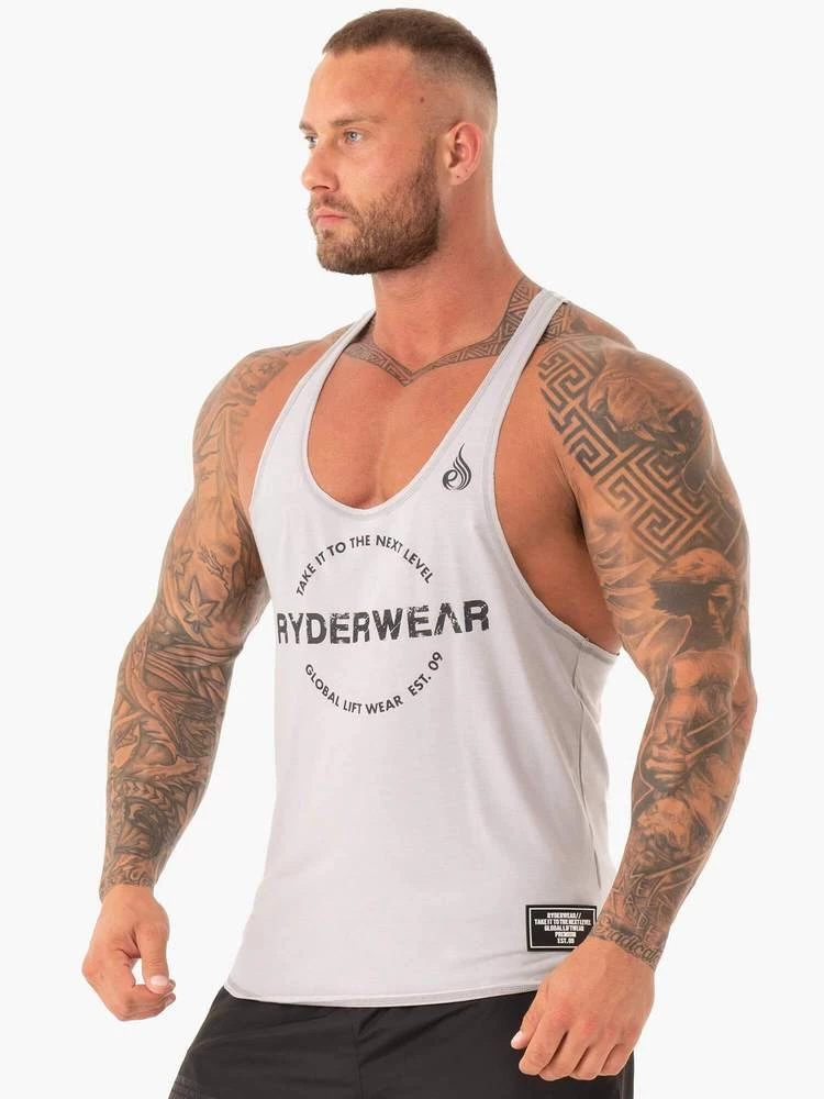 Ryderwear Duty Stringer T-Back - Smoke Grey 3 Ryderwear Duty Stringer T-Back - Smoke Grey