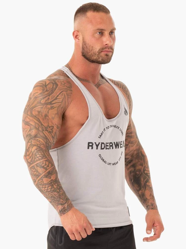 Ryderwear Duty Stringer T-Back - Smoke Grey 4 Ryderwear Duty Stringer T-Back - Smoke Grey