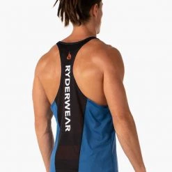 Ryderwear Palm Stringer T-Back - Blue 10 Ryderwear Palm Stringer T-Back - Blue