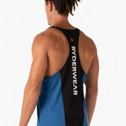 Ryderwear Palm Stringer T-Back - Blue 11 Ryderwear Palm Stringer T-Back - Blue