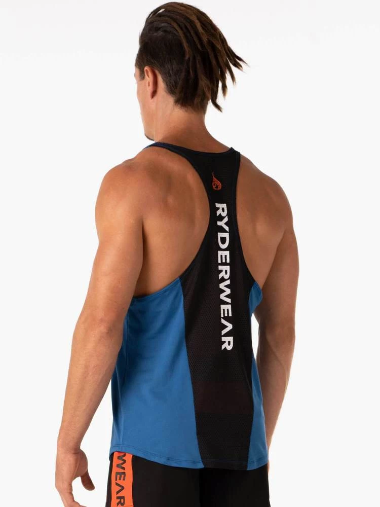 Ryderwear Palm Stringer T-Back - Blue 5 Ryderwear Palm Stringer T-Back - Blue