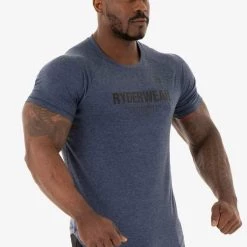 Ryderwear Focus T-Shirt - Navy Marl 7 Ryderwear Focus T-Shirt - Navy Marl