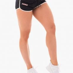 Ryderwear Courtside Track Shorts - Black