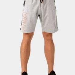 Ryderwear Highway Track Shorts - Grey Marl