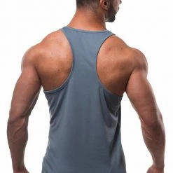 Jed North Microfiber Dri-Fit Stringer - Charcoal Grey