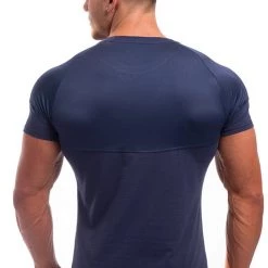 Jed North Core Mesh T-Shirt - Navy