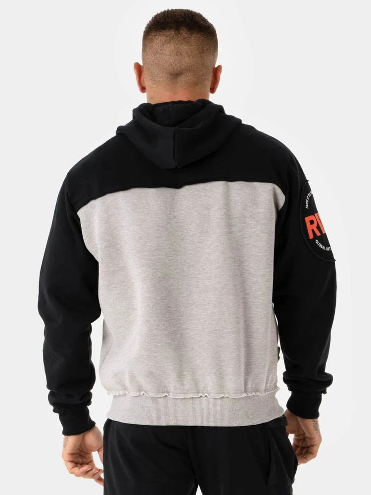 Ryderwear Utility Zip Up Hoodie - Grey