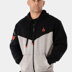 Ryderwear Utility Zip Up Hoodie - Grey