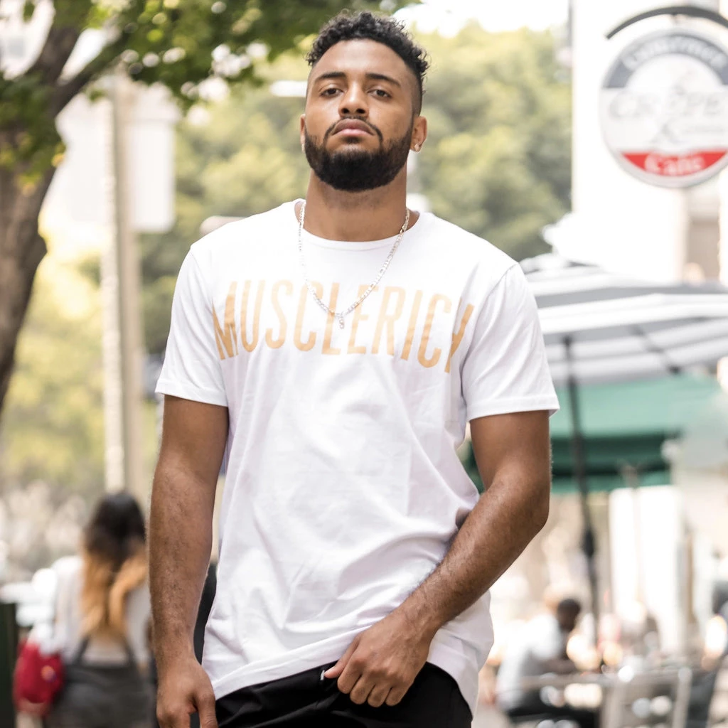 MuscleRich White Heat Tee 1 MuscleRich White Heat Tee