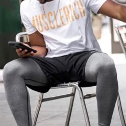 MuscleRich White Heat Tee