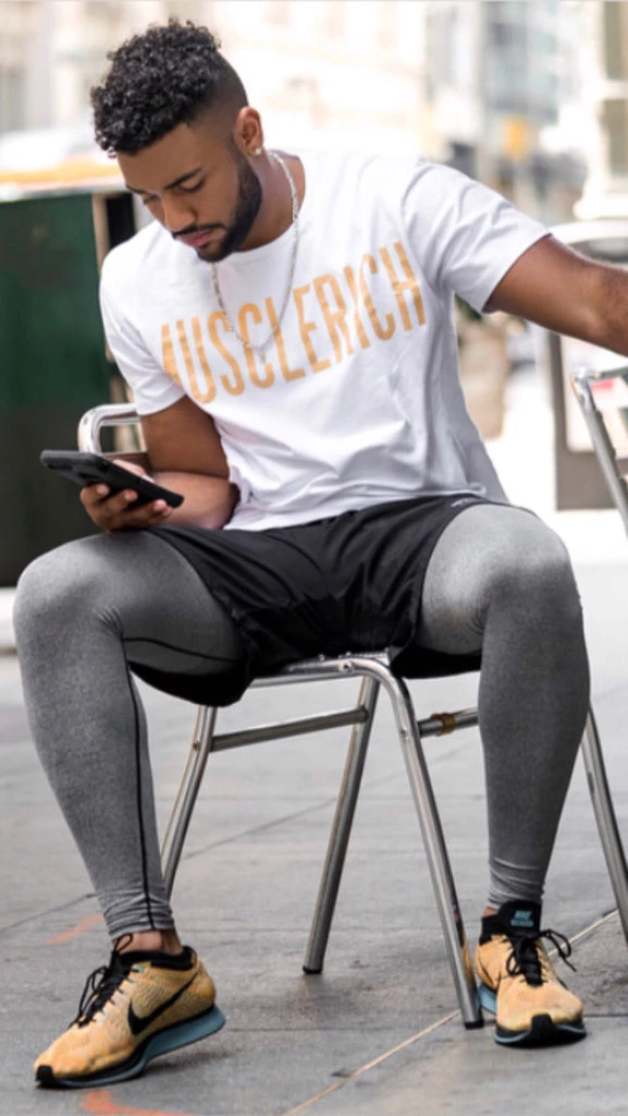 MuscleRich White Heat Tee 2 MuscleRich White Heat Tee