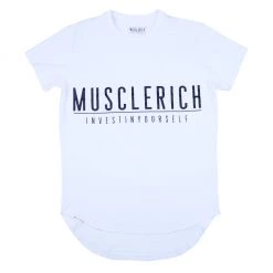 MuscleRich Victory V3 Tee - White