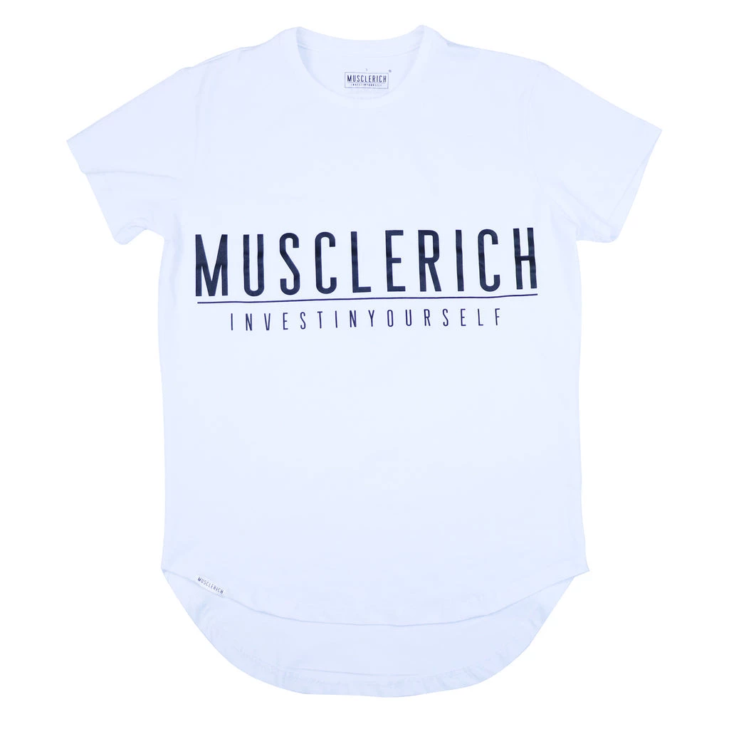 MuscleRich Victory V3 Tee - White 1 MuscleRich Victory V3 Tee - White