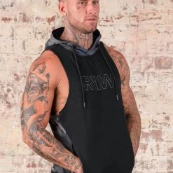 Ryderwear Camo Sleeveless Hoodie